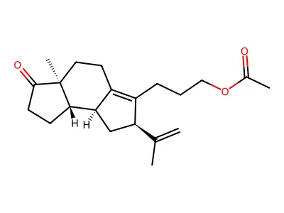 3-Acetoxy-4a-methyl-A-homo-B,19-dinor-3,4-secoandrost-9-en-17-one structure
