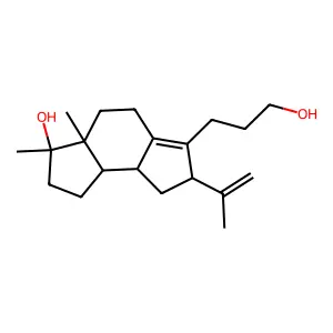 4a,17-dimethyl-A-homo-B,19-dinor-3,4-secoandrost-9-ene-3,17-diol structure