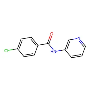 4-chloro-N-(pyridin-3-yl)benzamide structure
