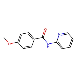 4-methoxy-N-pyridin-2-ylbenzamide structure