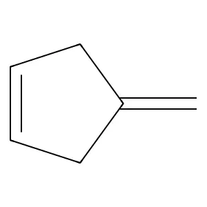 4-Methylenecyclopentene structure