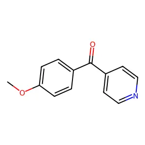 (4-Methoxyphenyl)-4-pyridinylmethanone structure