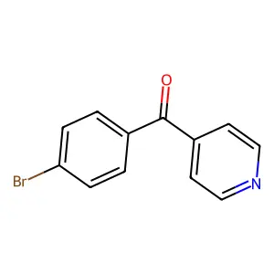 Methanone, (4-bromophenyl)-4-pyridinyl- structure
