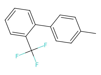 4-Methyl-2'-(trifluoromethyl)-1,1'-biphenyl structure
