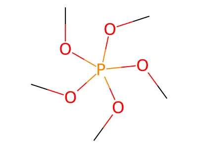 Pentamethoxyphosphorane structure