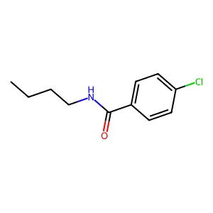 N-butyl-4-chlorobenzamide structure