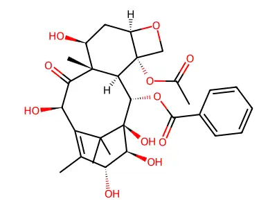 A-Hydroxy-10-DAB structure
