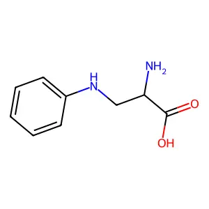 3-(Phenylamino)alanine structure