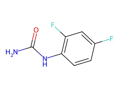 (2,4-Difluorophenyl)urea structure