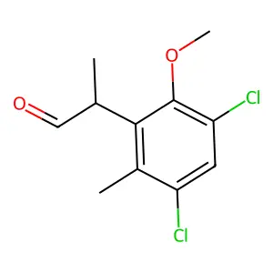 Tris(benzothiazole-N)trichlororhodium(III) structure