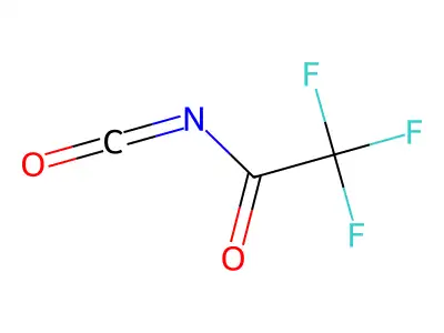 Trifluoroacetylisocyanate structure