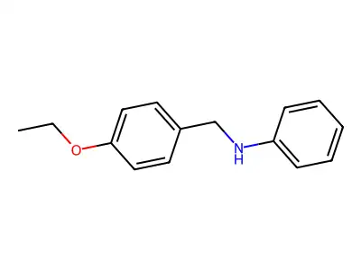 N-(4-ethoxybenzyl)aniline structure
