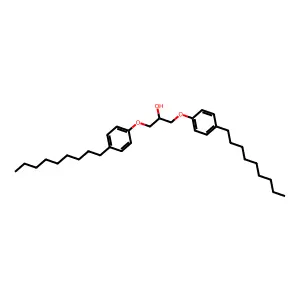 2-Propanol, 1,3-bis(4-nonylphenoxy)- structure