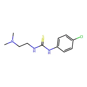 1-(4-Chlorophenyl)-3-[2-(dimethylamino)ethyl]thiourea structure