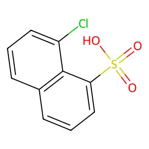 8-Chloronaphthalene-1-sulfonic acid structure