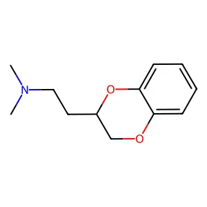 1,4-Benzodioxan, 2-(1-(dimethylamino)ethyl)- structure