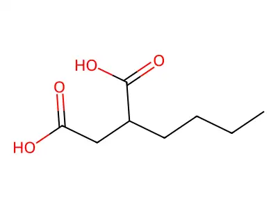 正丁基琥珀酸 structure
