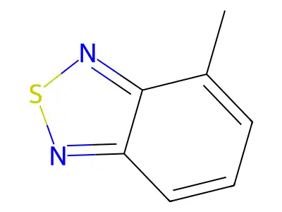 4-Methyl-2,1,3-benzothiadiazole structure