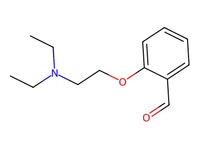 2-[2-(Diethylamino)ethoxy]benzaldehyde structure