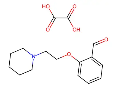 2-(2-Piperidin-1-yl-ethoxy)-benzaldehyde structure