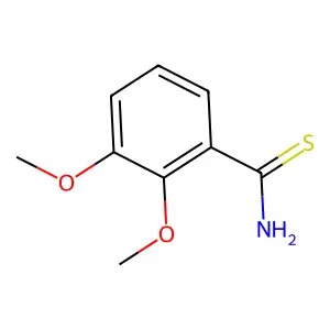 2,3-Dimethoxythiobenzamide structure