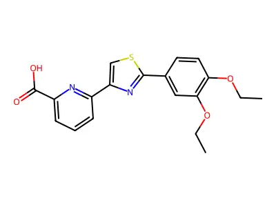 Tetomilast structure