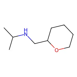 (氧杂环己烷-2-基甲基)(丙-2-基)胺 structure