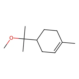 α-松油基甲基醚 structure