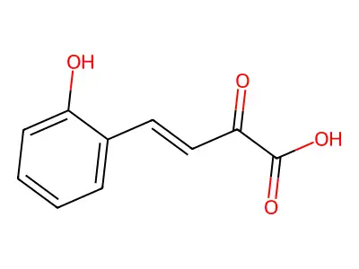 4-(2-羟基苯基)-2-氧代-3-丁烯酸 structure