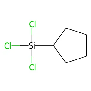 Trichlorocyclopentylsilane structure