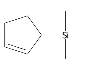 3-(Trimethylsilyl)cyclopentene structure