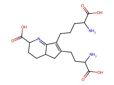 Cyclopentenosine structure