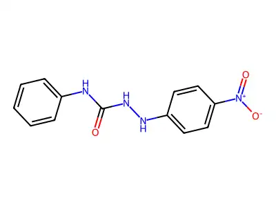 Hydrazinecarboxamide, 2-(4-nitrophenyl)-N-phenyl- structure