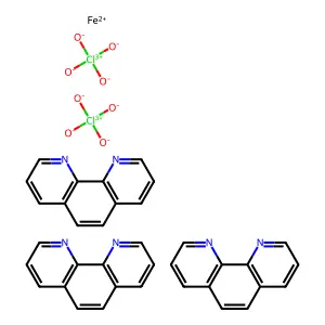 1,10-Phenanthroline ferrous perchlorate structure
