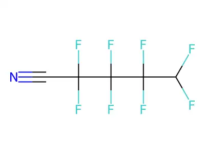 2,2,3,3,4,4,5,5-Octafluoropentanenitrile structure
