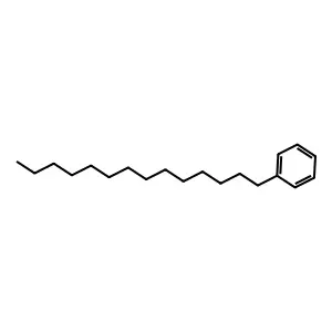 十四烷基苯 structure