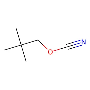 2,2-Dimethylpropyl cyanate structure