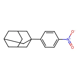 1-(4-Nitrophenyl)adamantane structure