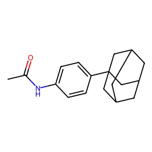 N-[4-(1-Adamantyl)phenyl]acetamide structure