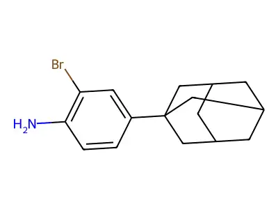 4-(1-Adamantyl)-2-bromoaniline structure