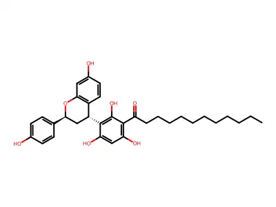 (+)-Myristinin A structure