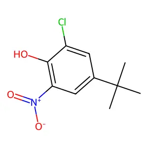 4-tert-Butyl-2-chloro-6-nitrophenol structure