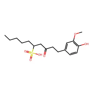 6-姜磺酸 structure