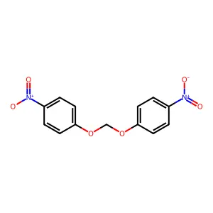 Bis(4-nitrophenoxy)methane structure
