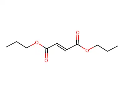2-Butenedioic acid (2E)-, 1,4-dipropyl ester structure