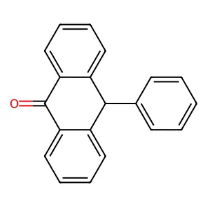 10-phenyl-10H-anthracen-9-one structure