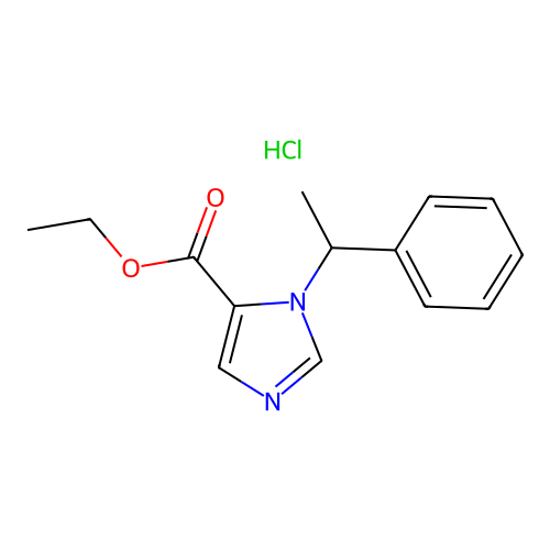 Etomidate hydrochloride structure