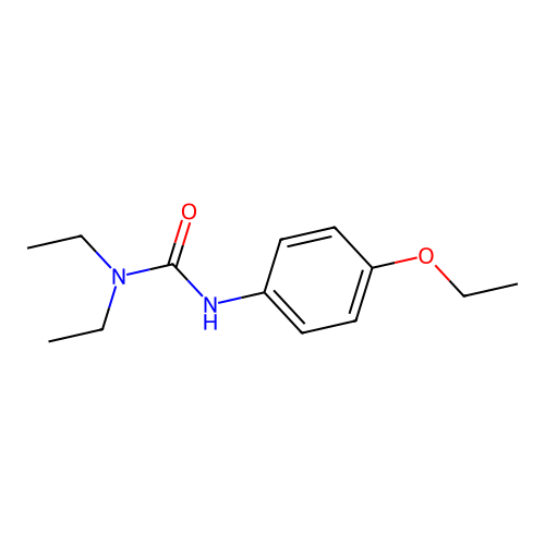3-(4-Ethoxyphenyl)-1,1-diethylurea structure