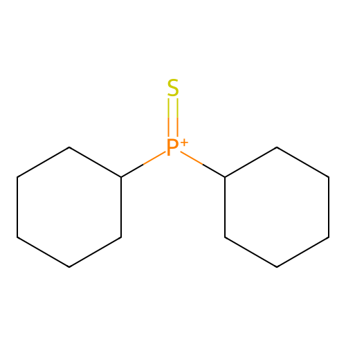 Dicyclohexylphosphine sulfide structure