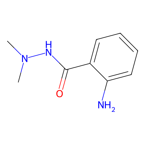 2-aminobenzoic acid N',N'-dimethylhydrazide structure